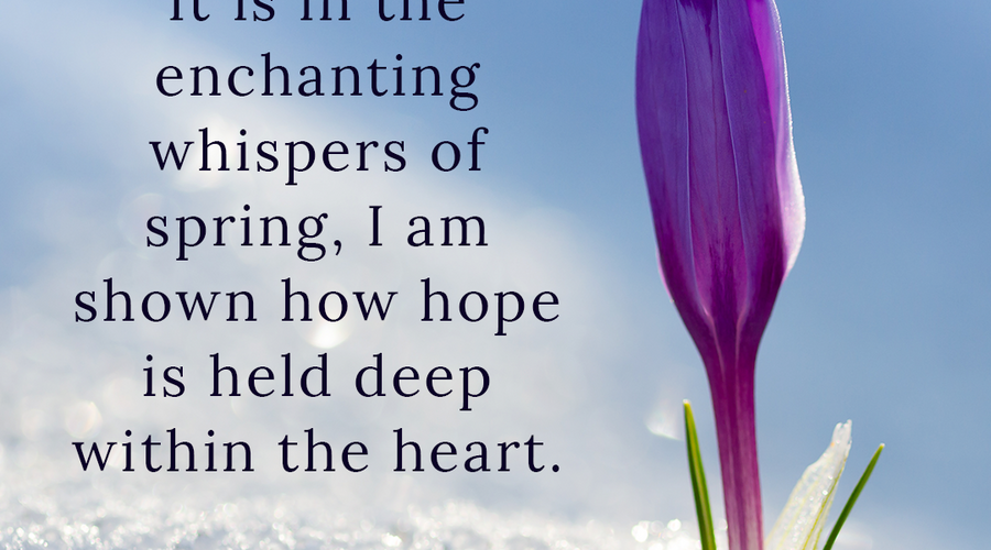 Enchanting Whispers of Spring – Affirmation 29-02