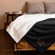 Load image into Gallery viewer, Carin Camen Exclusive - The Ember Within - The Hats That I Wear - Embroidered Premium Sherpa Blanket