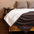 Load image into Gallery viewer, Carin Camen Exclusive - The Ember Within - The Hats That I Wear - Embroidered Premium Sherpa Blanket