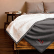 Load image into Gallery viewer, Carin Camen Exclusive - The Ember Within - The Hats That I Wear - Embroidered Premium Sherpa Blanket