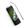Load image into Gallery viewer, Carin Camen Exclusive - Nature's Art - Enchanting Touch - Stainless Steel Tumbler