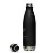 Load image into Gallery viewer, Carin Camen Exclusive "Reflective Thoughts - Thoughts to Guide" Stainless Steel Water Bottle