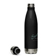Load image into Gallery viewer, Carin Camen Exclusive "Reflective Thoughts - Thoughts to Soar" Stainless Steel Water Bottle