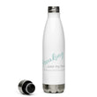 Load image into Gallery viewer, Carin Camen Exclusive "Reflective Thoughts - Lionhearted Spirit" Stainless Steel Water Bottle