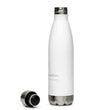 Load image into Gallery viewer, Carin Camen Exclusive "Reflective Thoughts - Thoughts to Believe" Stainless Steel Water Bottle