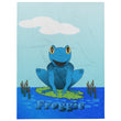 Load image into Gallery viewer, Carin Camen Exclusive - Froggie - Children's Throw Blanket