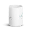 Load image into Gallery viewer, Carin Camen Exclusive - Reflective Thoughts - Thoughts to Explore - White Glossy Mug