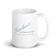 Load image into Gallery viewer, Carin Camen Exclusive - Reflective Thoughts - Thoughts of Kindness - White Glossy Mug