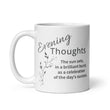Load image into Gallery viewer, Carin Camen Exclusive - Evening Thoughts - Celebration - White Glossy Mug