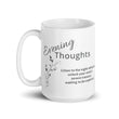 Load image into Gallery viewer, Carin Camen Exclusive - Evening Thoughts - Serenity - White Glossy Mug