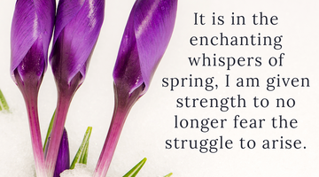 Enchanting Whispers of Spring – Affirmation 20-03