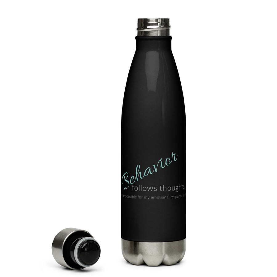 Carin Camen Exclusive "The Ember Within - Thoughts on Behavior" Stainless Steel Water Bottle