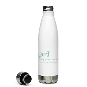 Carin Camen Exclusive "The Ember Within - Thoughts to Achieve" Stainless Steel Water Bottle