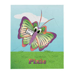 Carin Camen Exclusive - Pixie - Children's Throw Blanket