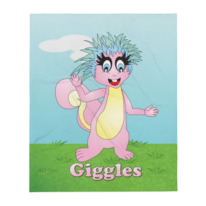 Carin Camen Exclusive - Giggles - Children's Throw Blanket