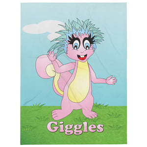 Carin Camen Exclusive - Giggles - Children's Throw Blanket