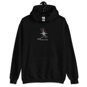 Carin Camen Exclusive - The Ember Within - Taking it to The Next Level - Embroidered Unisex Hoodie