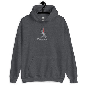 Carin Camen Exclusive - The Ember Within - Taking it to The Next Level - Embroidered Unisex Hoodie