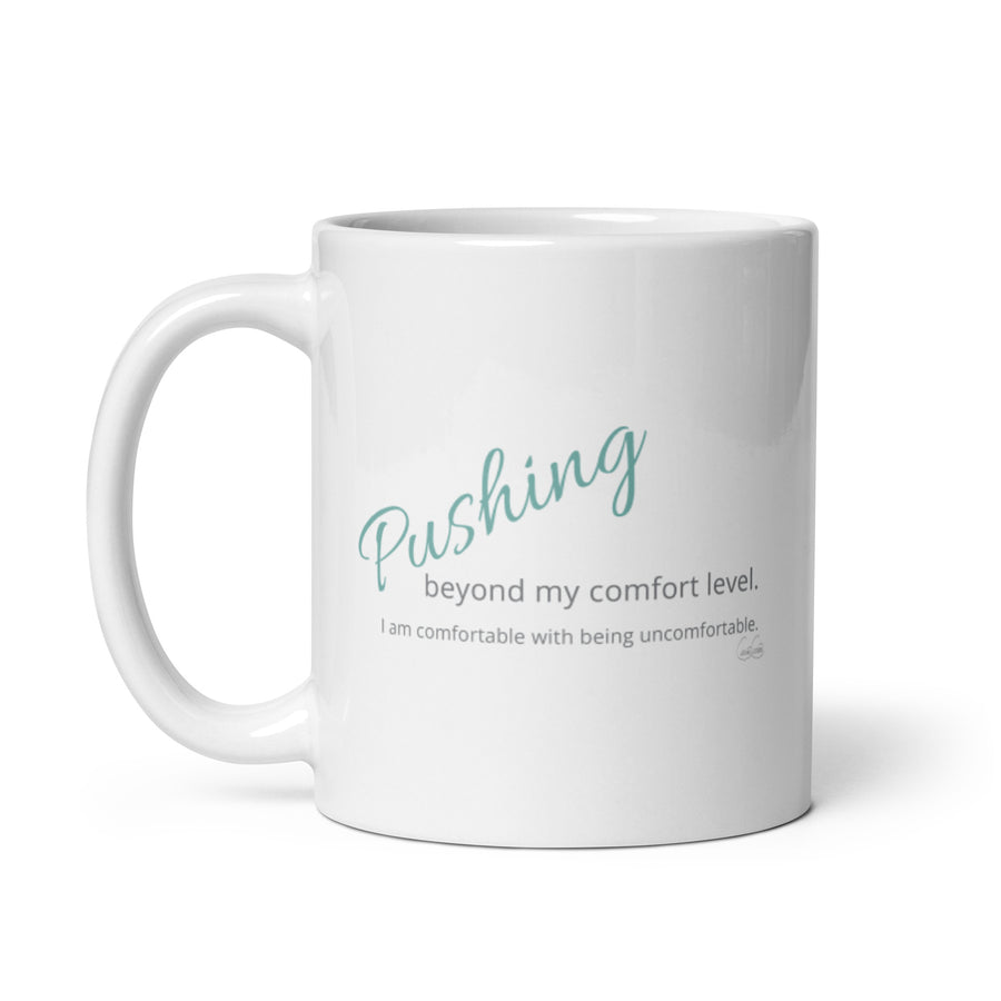 Carin Camen Exclusive - Reflective Thoughts - Thoughts of Beyond - White Glossy Mug