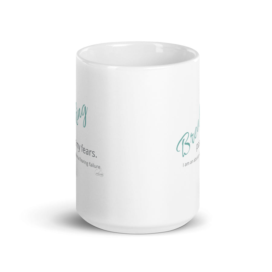 Carin Camen Exclusive - The Ember Within - Thoughts of Courage - White Glossy Mug