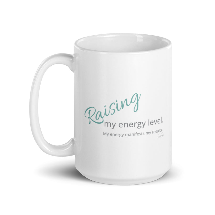 Carin Camen Exclusive - The Ember Within - Thoughts for Raising - White Glossy Mug