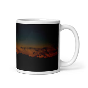 Carin Camen Exclusive - Let's Get Lost Adventures - Evening Thoughts - Illusion - White Glossy Mug