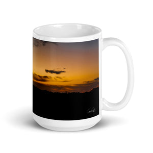 Carin Camen Exclusive -  Evening Thoughts - Embrace the Journey - White Glossy Mug