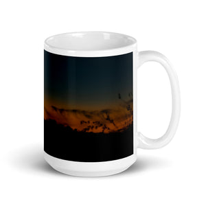 Carin Camen Exclusive - Let's Get Lost Adventures - Evening Thoughts - Illusion - White Glossy Mug